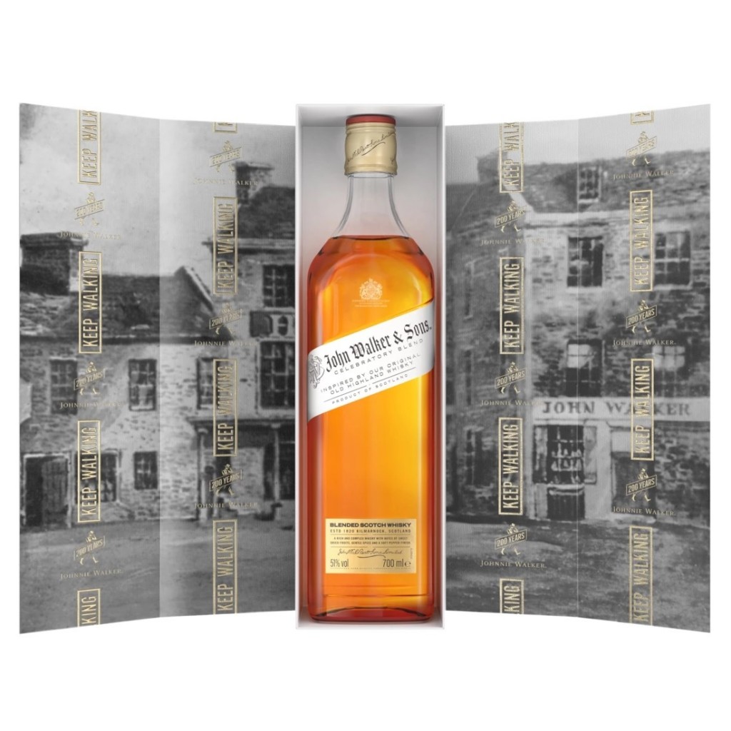 Johnnie Walker releases four limited editions to celebrate its 200th anniversary.