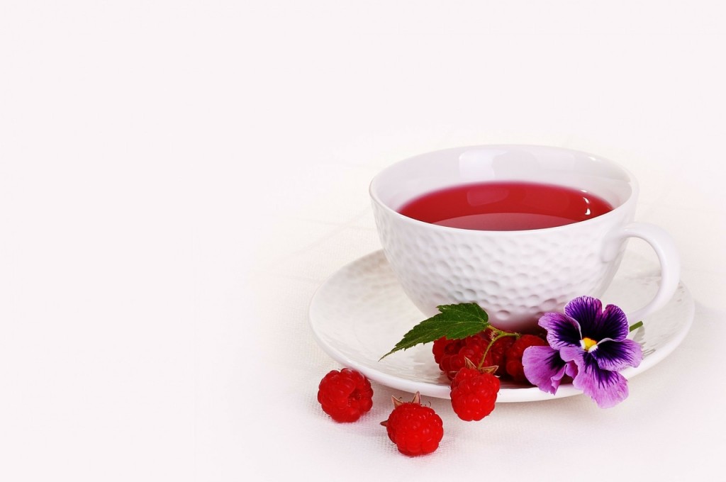Raspberry luxury tea