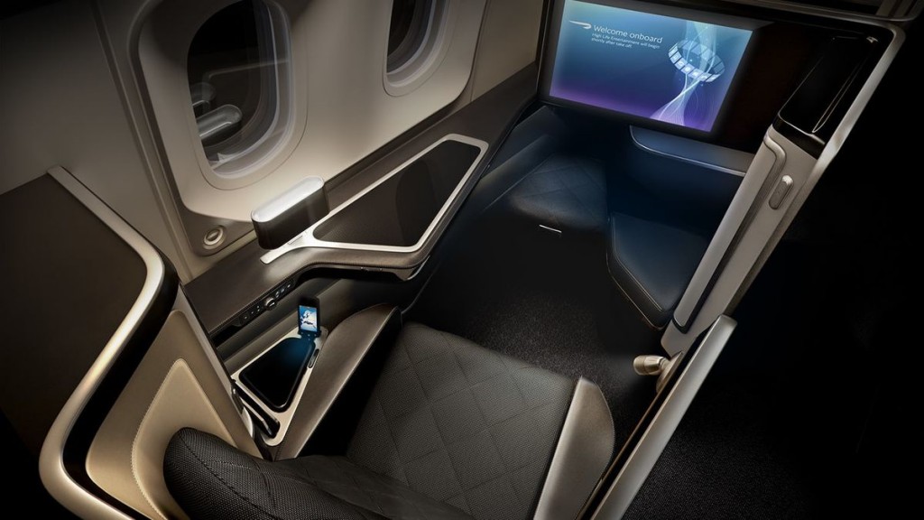 British airways introduces doors and a 3 point seatbelt to its Prime first-class suites
