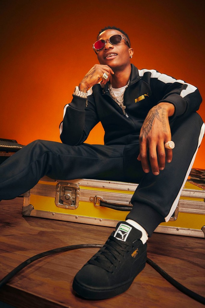 PUMA Picks Wizkid as the Face of its Puma x JD Suede AW20 Collection Campaign