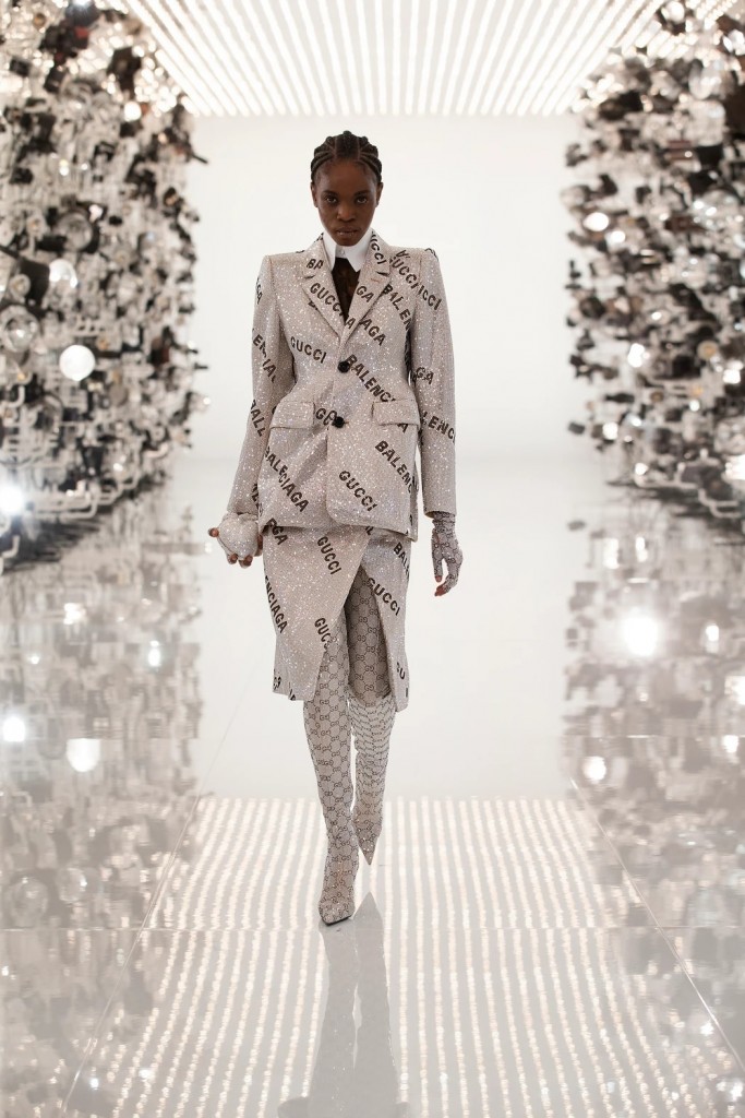 The Gucci and Balenciaga collection