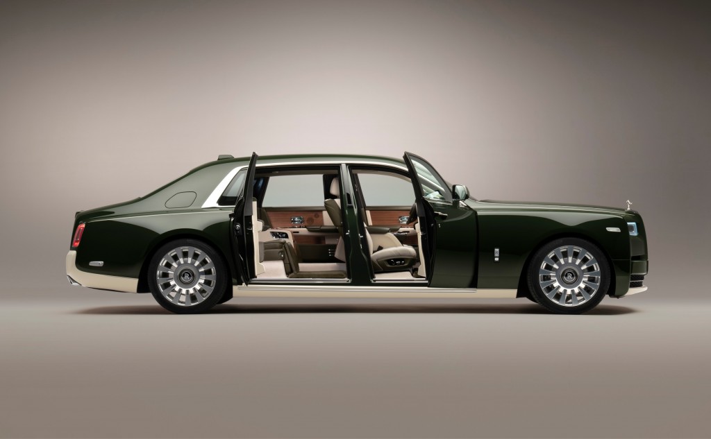 Interior of the Hermès- Rolls Royce Phantom Oribe
