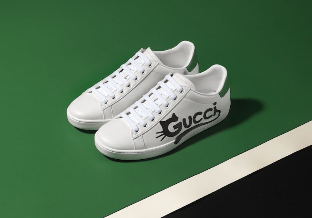 The Gucci Ace sneakers in Demetra