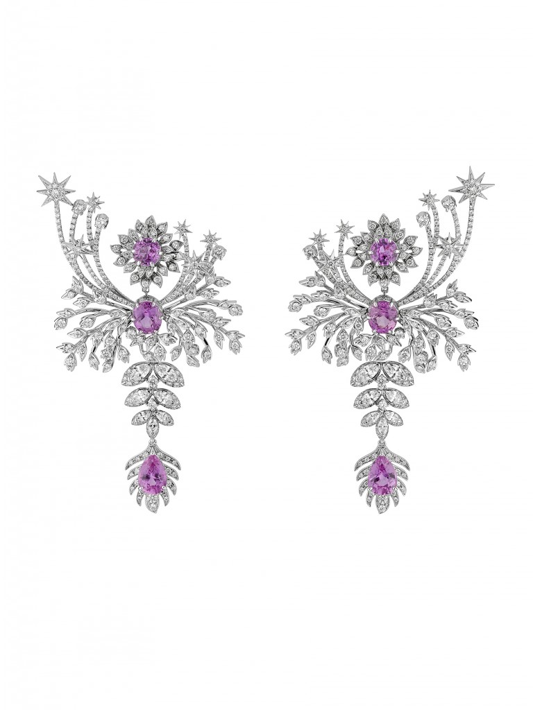 An earring from the second iteration of Gucci's high jewellery collection, Hortus Deliciarum