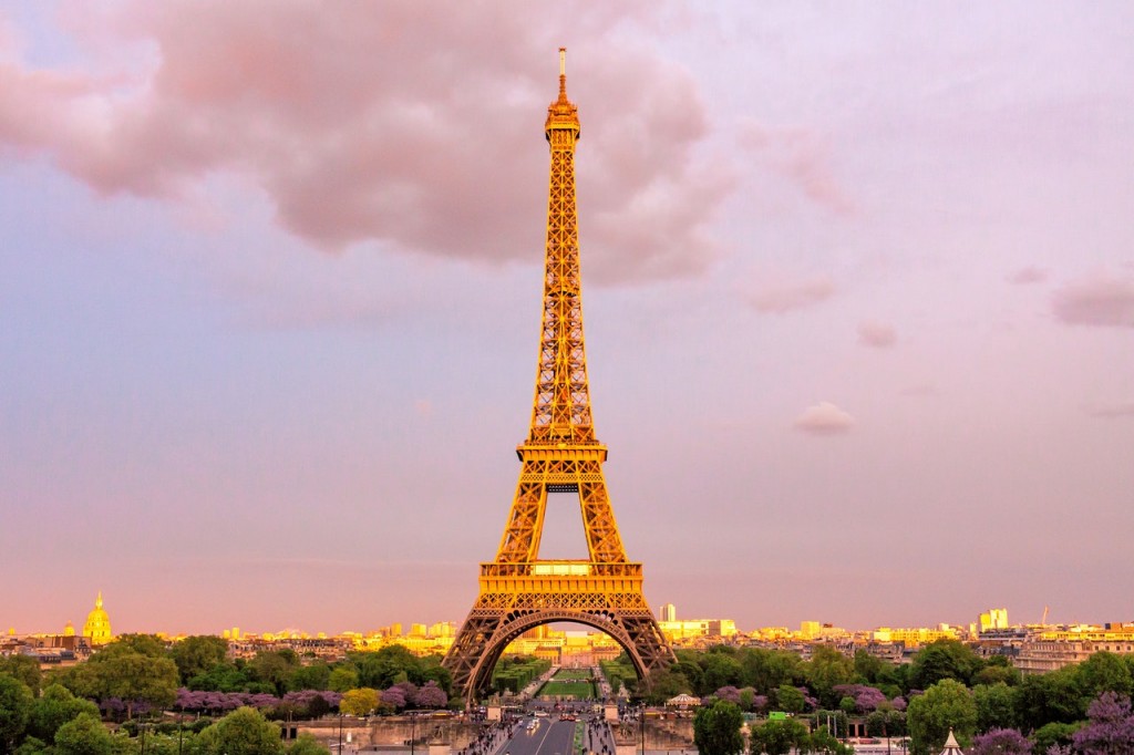 The Eiffel Tower is still top of the list for travel enthusiasts