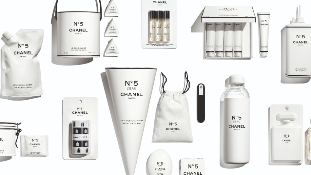 The Chanel No 5 Factory collection