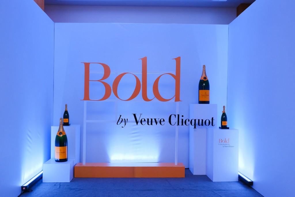 Background decor of the Bold Conversations event in Lagos