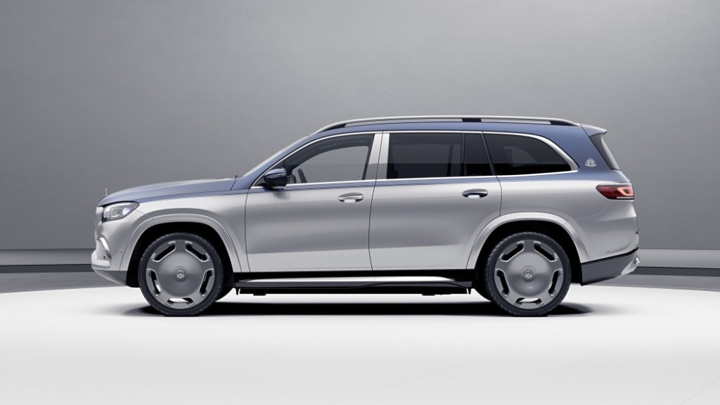 The exterior of the Maybach GLS 600 Edition 100