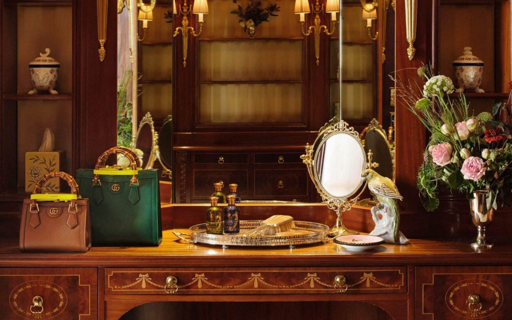 The Royal Suite at The Savoy as designed by Gucci