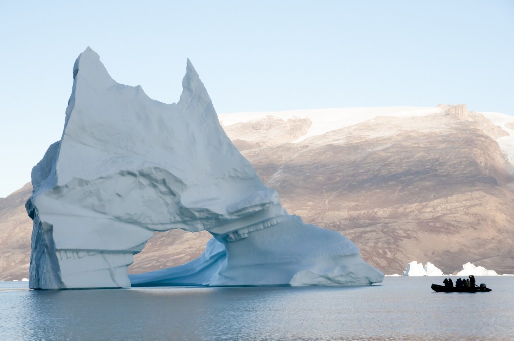 The Scoresby Sund in Greenland