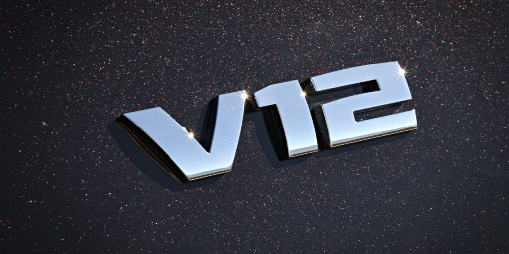 The V12 BMW logo for the Final V12