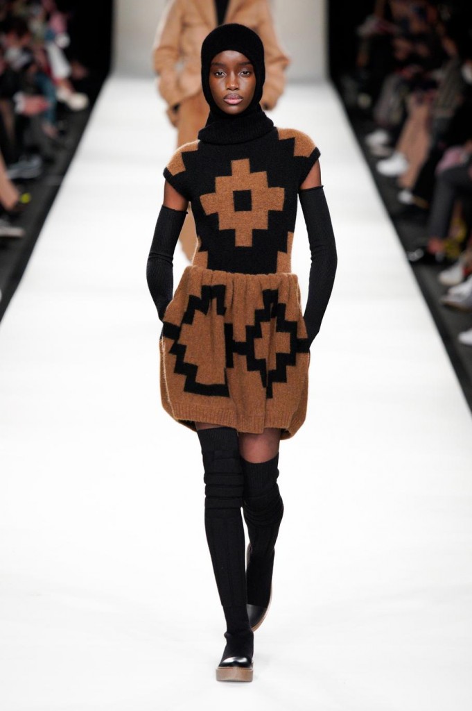 One of the looks from the Max Mara FW22 collection