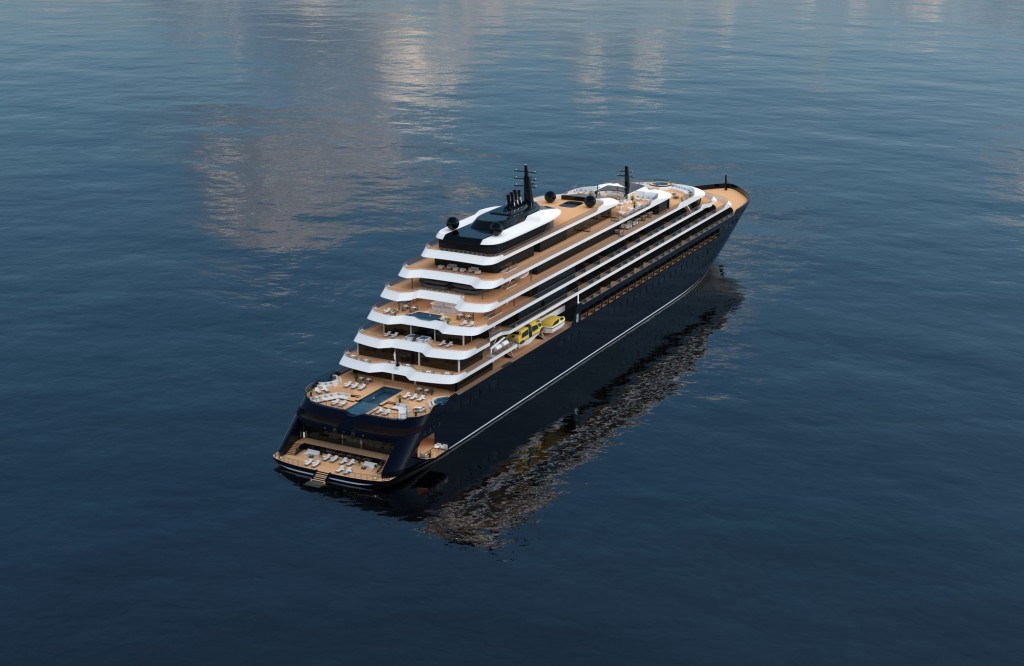 The Evrima, Ritz-Carlton first luxury yacht