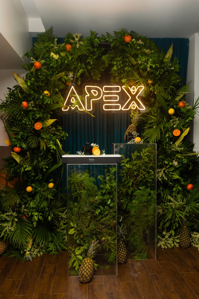 The decor at the launch of Apex by Roja in Lagos