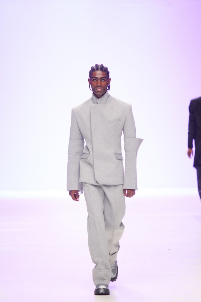 Look from TJWho's collection at the 2022 Lagos Fashion Week