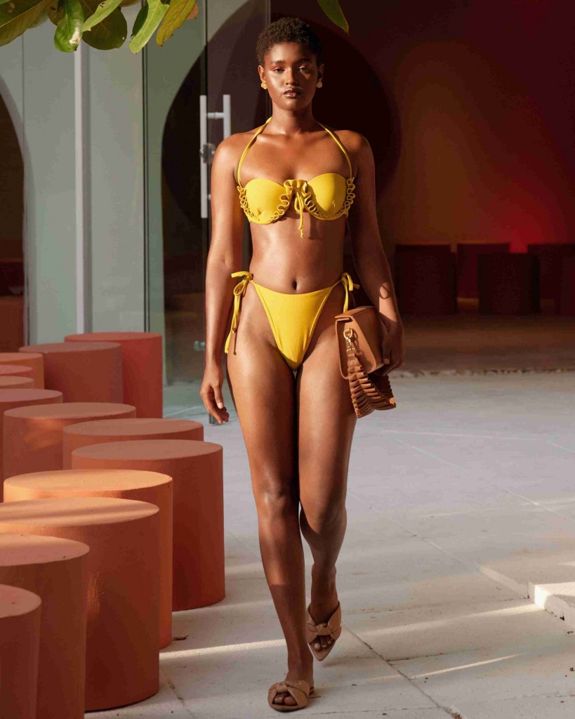 A Look from Andrea Iyamah’s Resort ‘23 collection at the 2022 Lagos Fashion Week